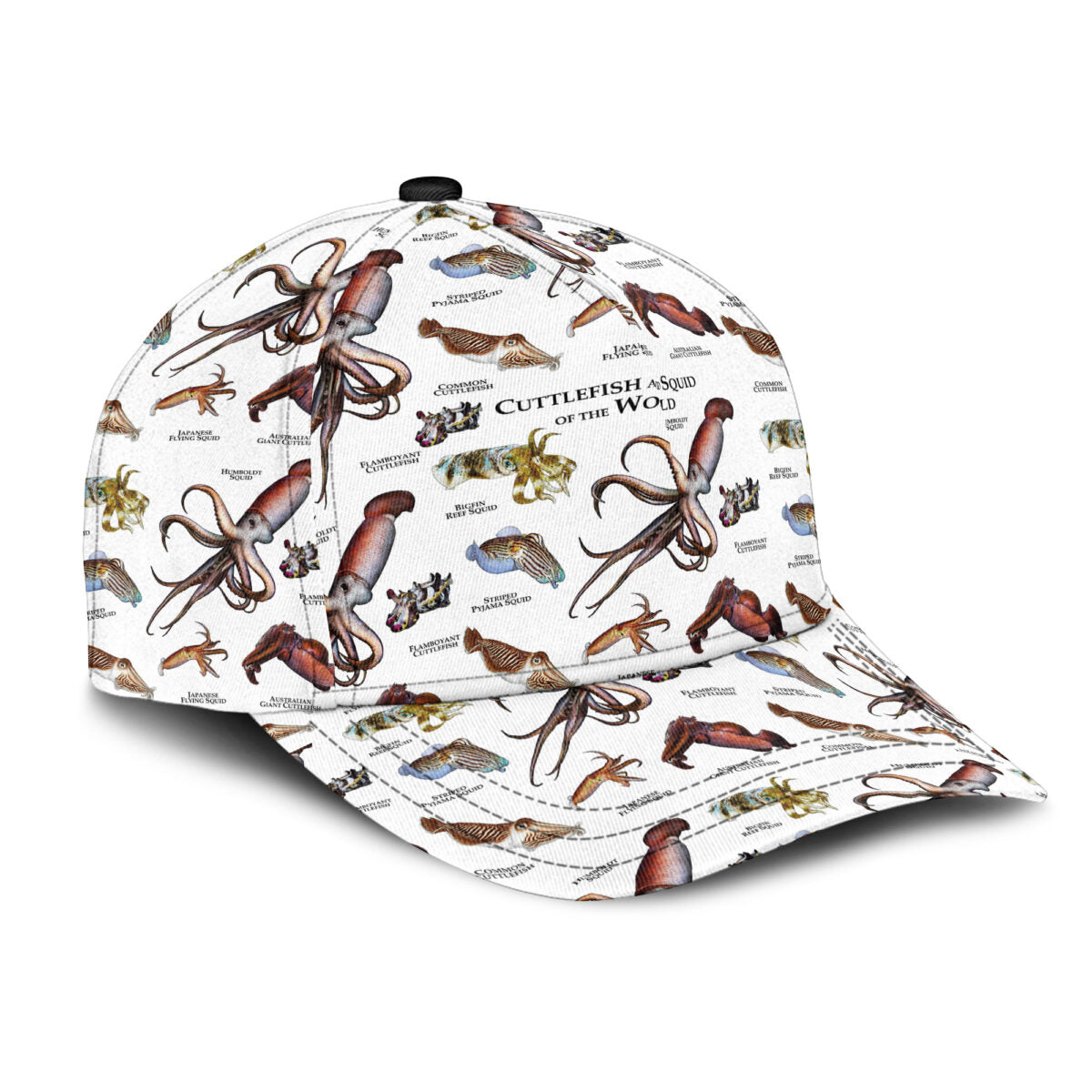 Cutterfish And Squid Of The World Classic Cap
