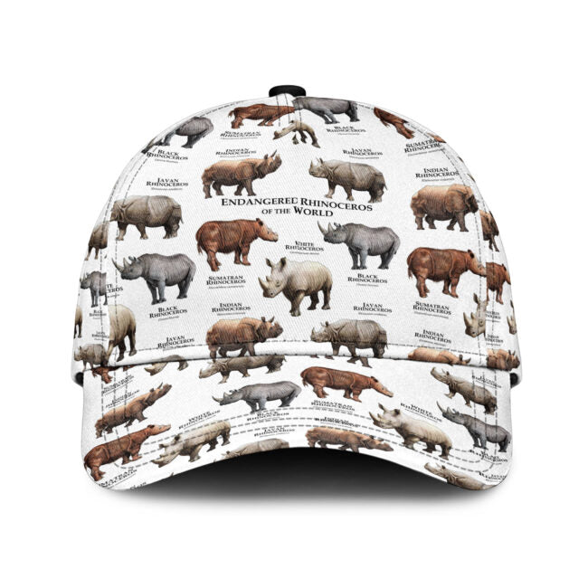 Rhinoceros Of The World Classic Cap