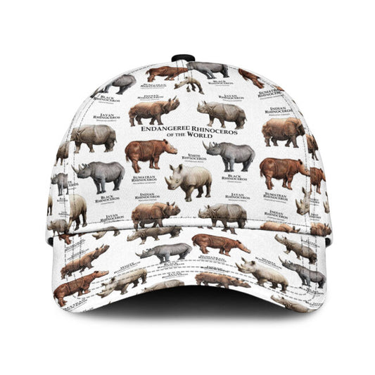 Rhinoceros Of The World Classic Cap
