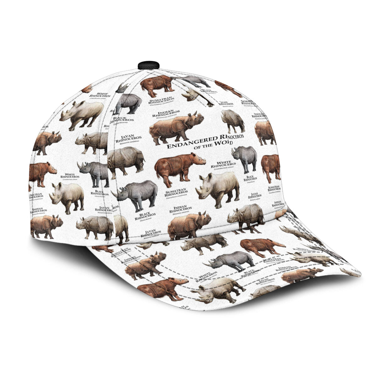Rhinoceros Of The World Classic Cap