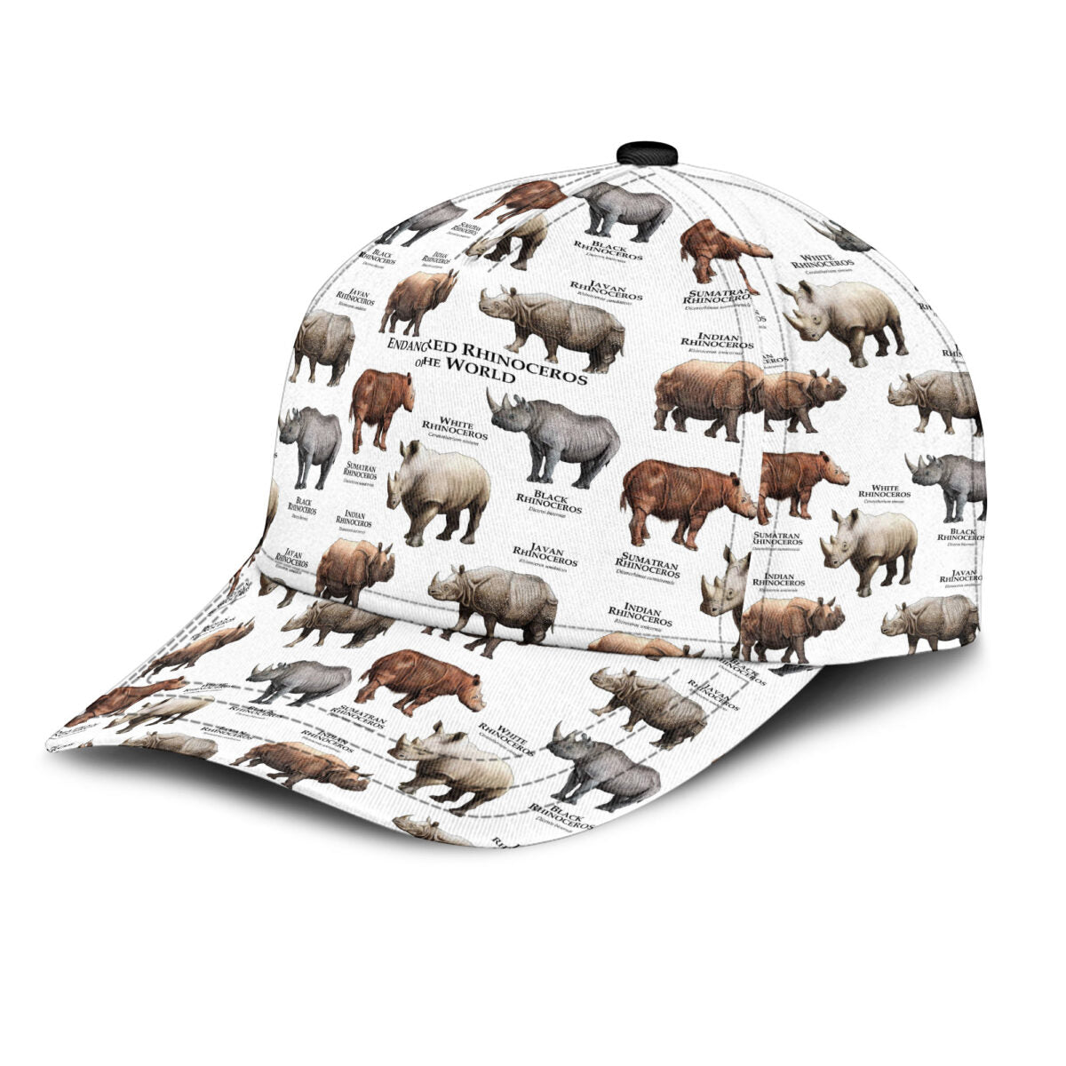 Rhinoceros Of The World Classic Cap