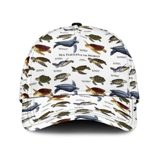 Sea Turtles Of The World Classic Cap