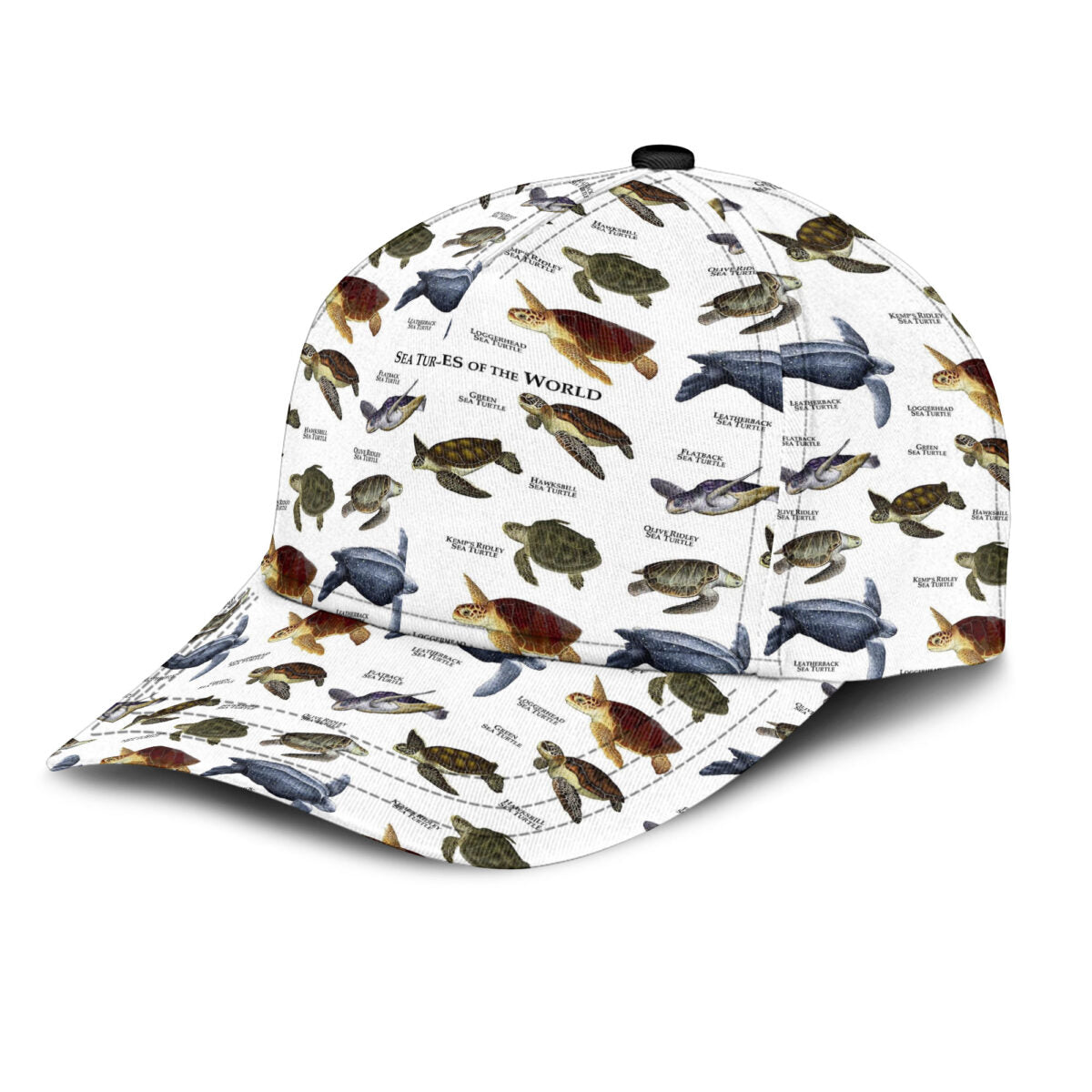 Sea Turtles Of The World Classic Cap