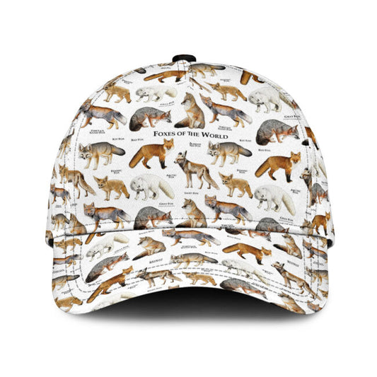 Foxes Of The World Classic Cap