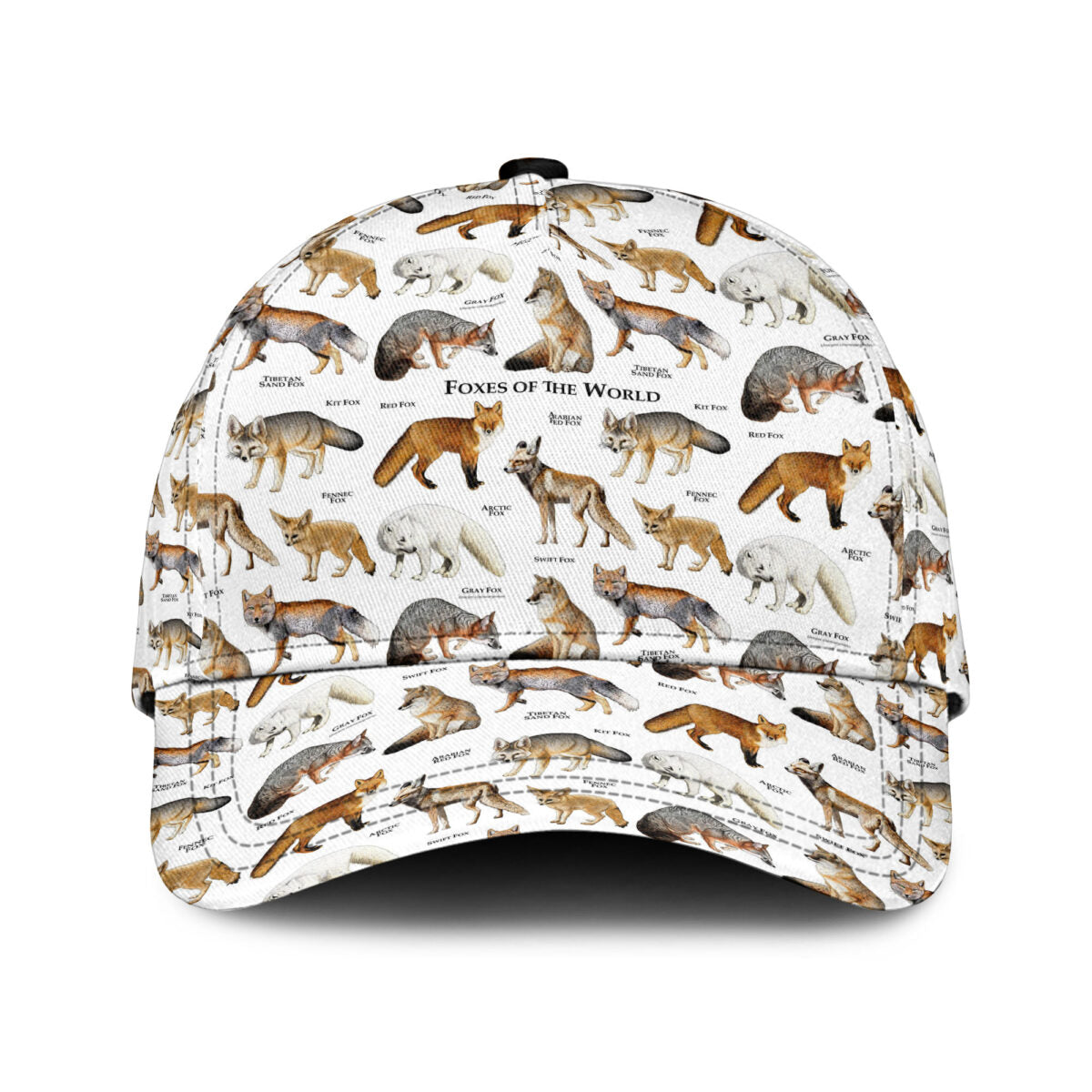 Foxes Of The World Classic Cap
