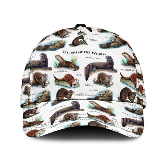 Otters Of The World Classic Cap