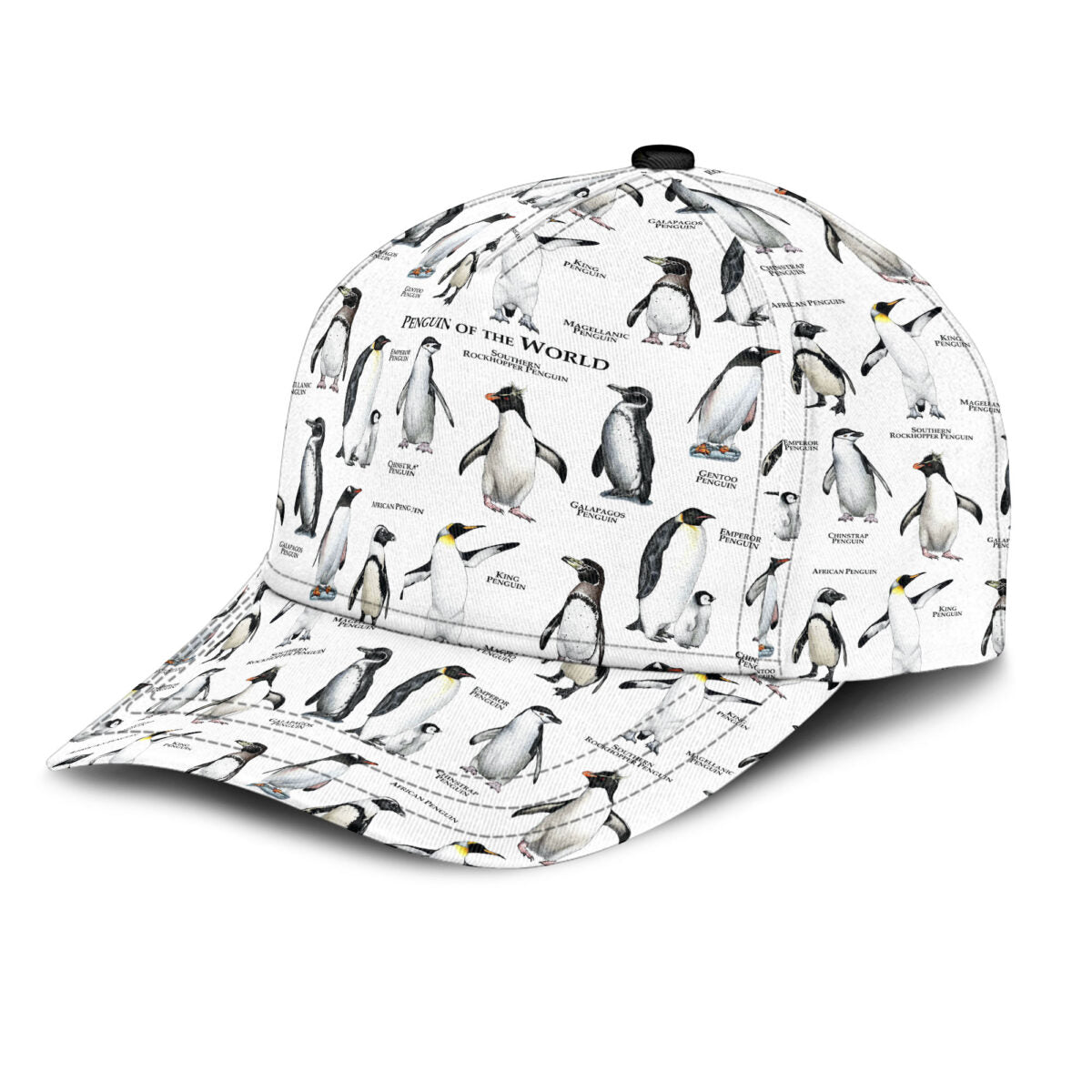 Penguins Of The World Classic Cap