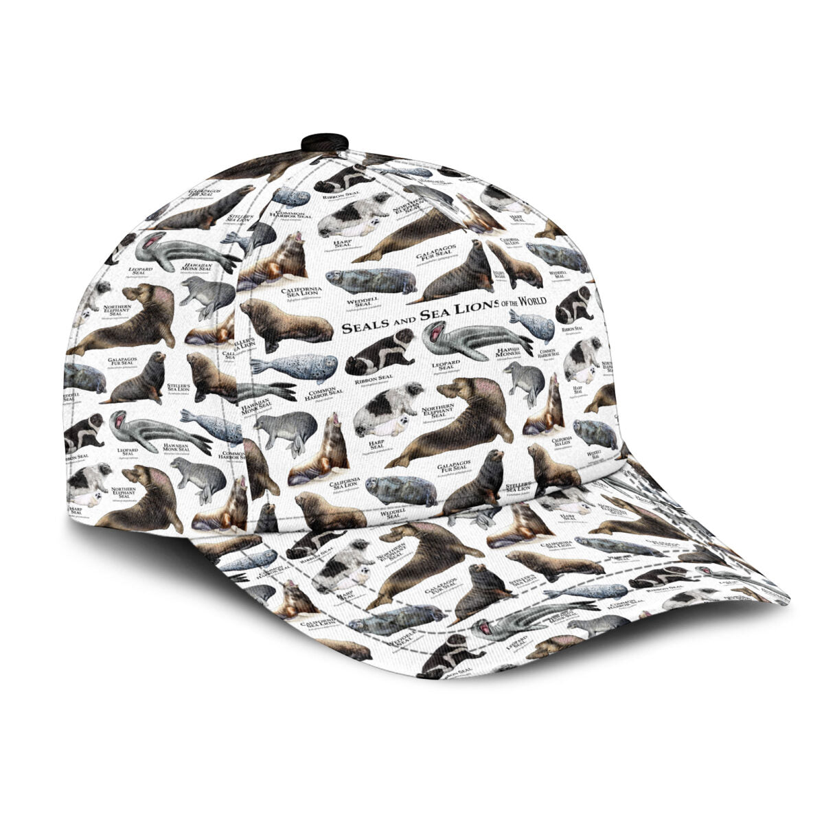 Seal And Sea Lions Of The World Classic Cap