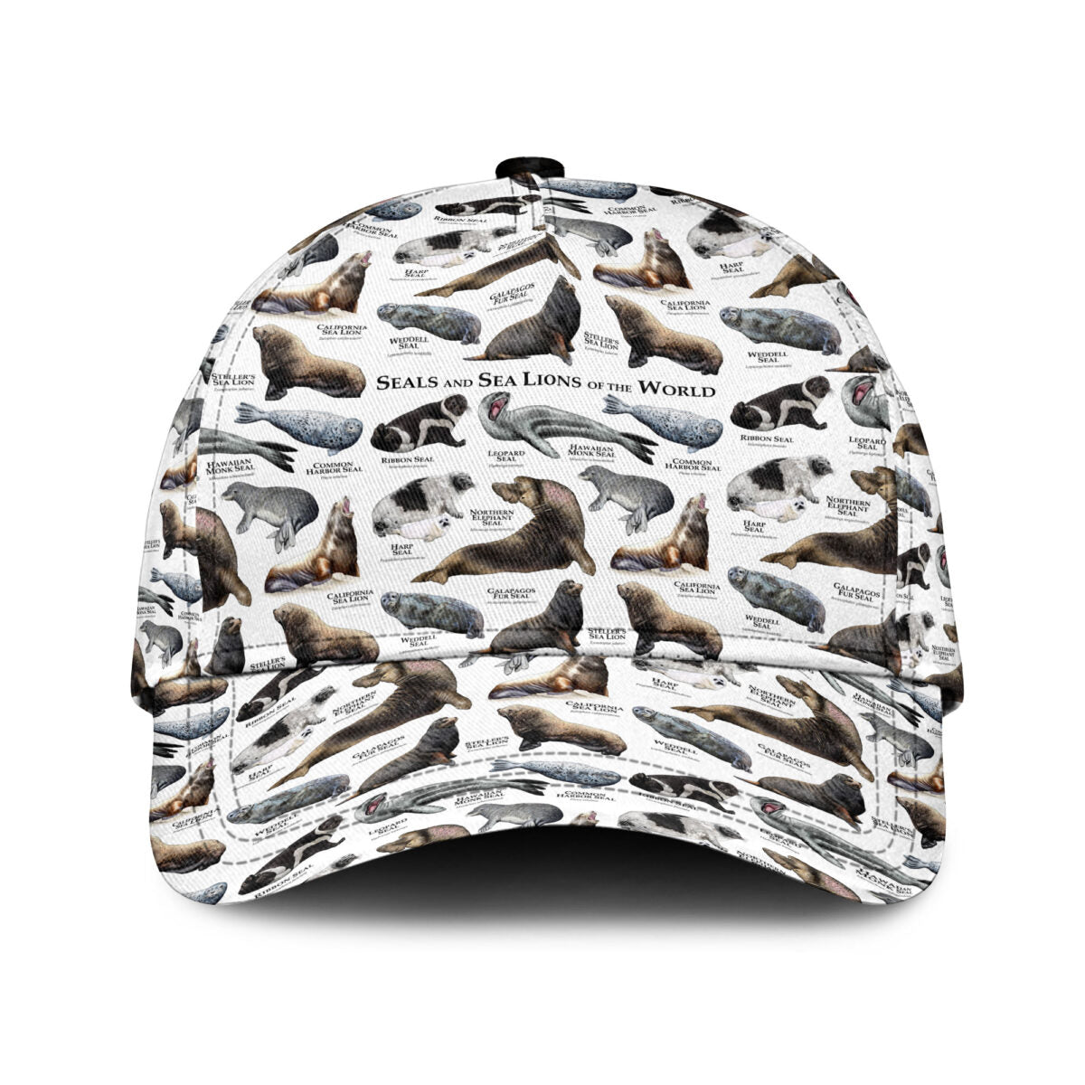 Seal And Sea Lions Of The World Classic Cap