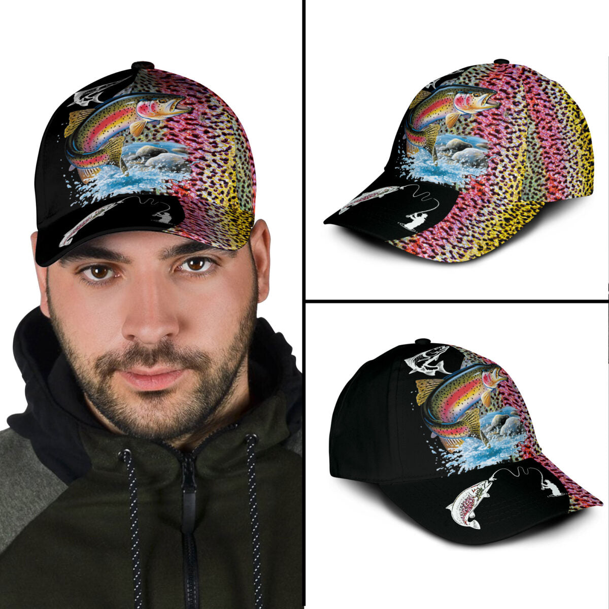 Love Trout Fishing Classic Cap