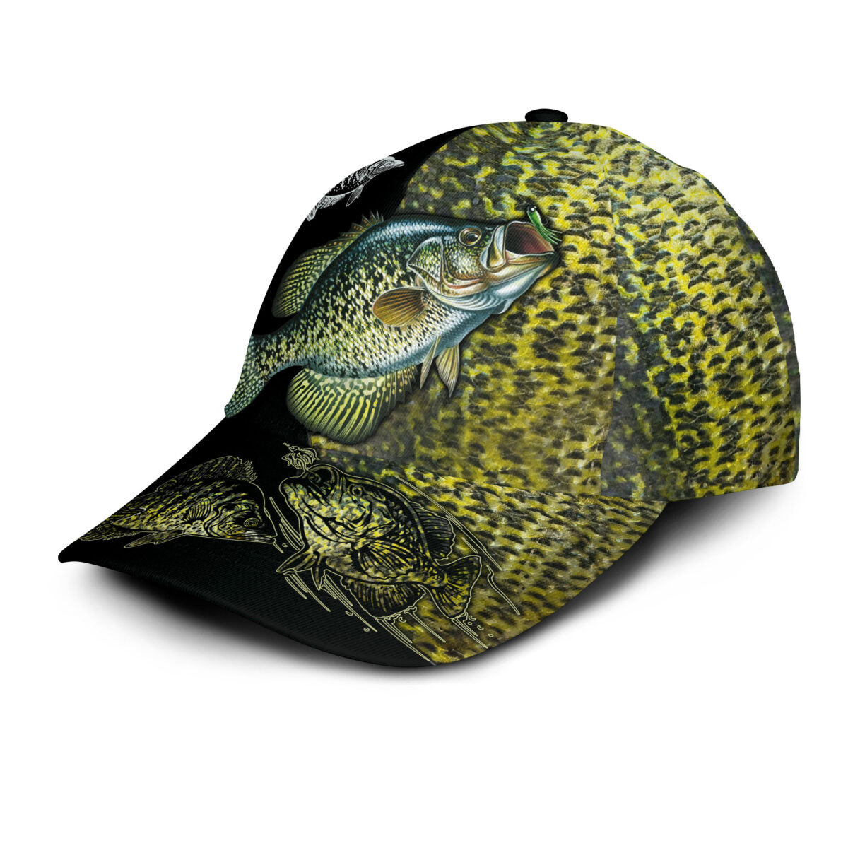 Love Crappie Fishing Classic Cap