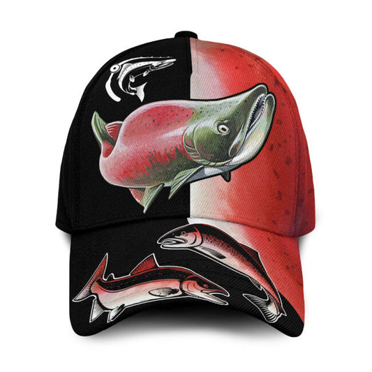 Love Salmon Fishing Classic Cap