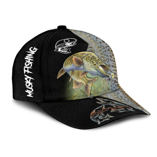 Love Musky Fishing Classic Cap