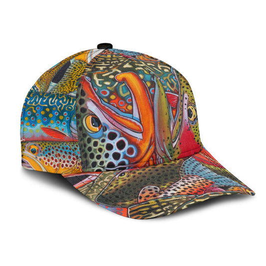 Love Rainbow Trout Classic Cap