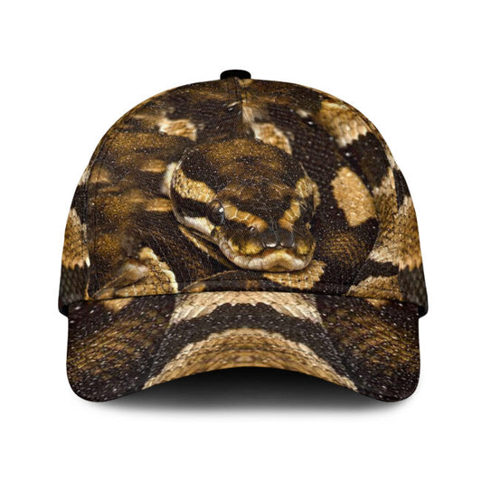 Love Python Snake Reptiles Classic Cap