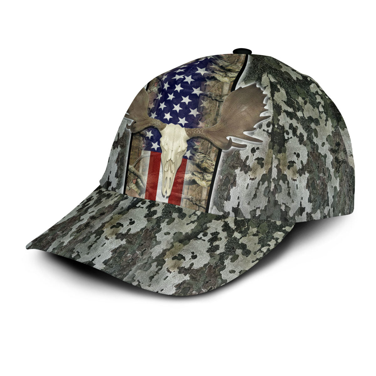 Love Moose Hunting Classic Cap