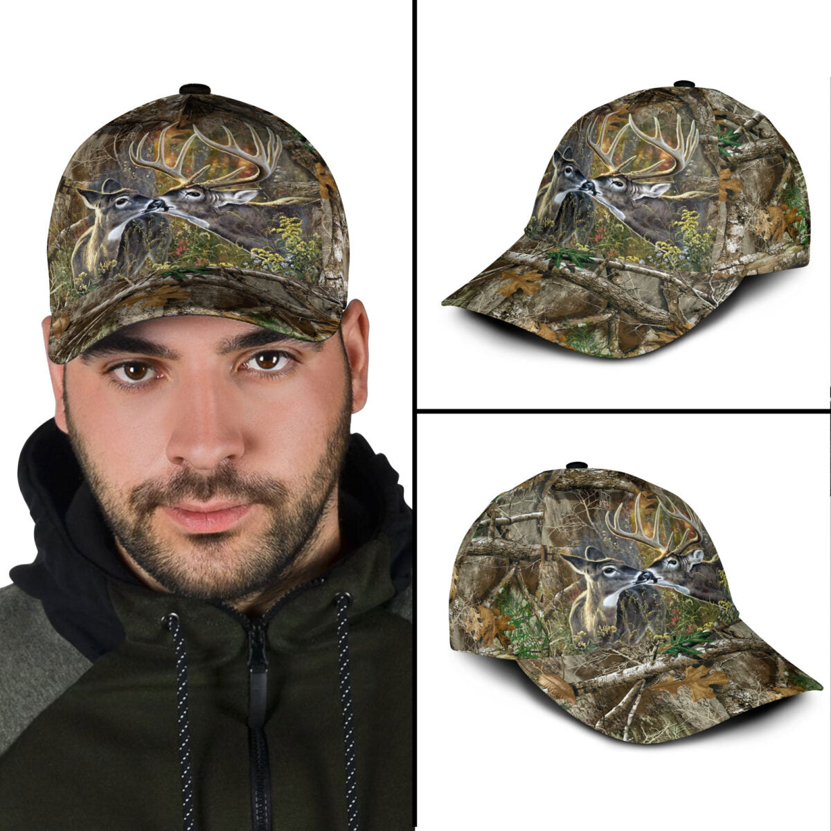 Love Deer Hunting Camo Classic Cap
