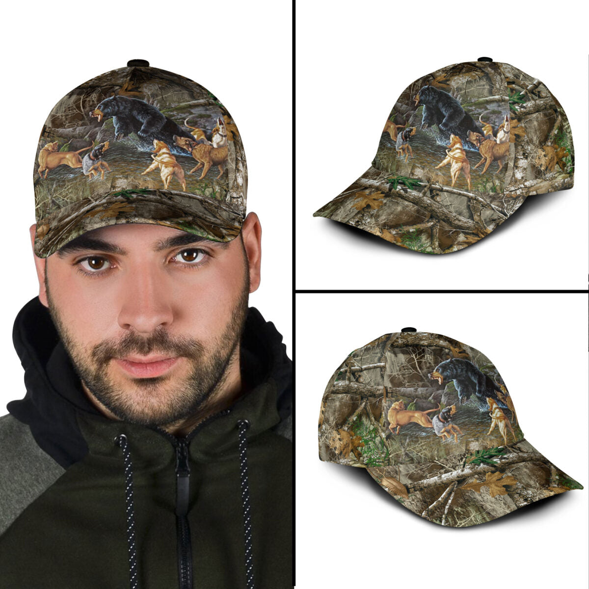 Love Bear Hunting Classic Cap