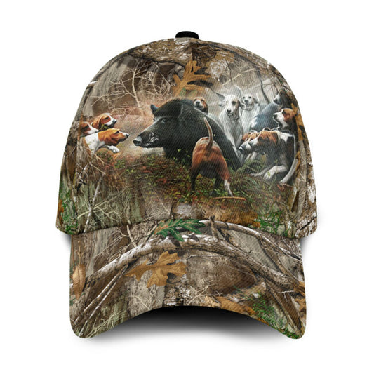 Love Boar Hunting Classic Cap