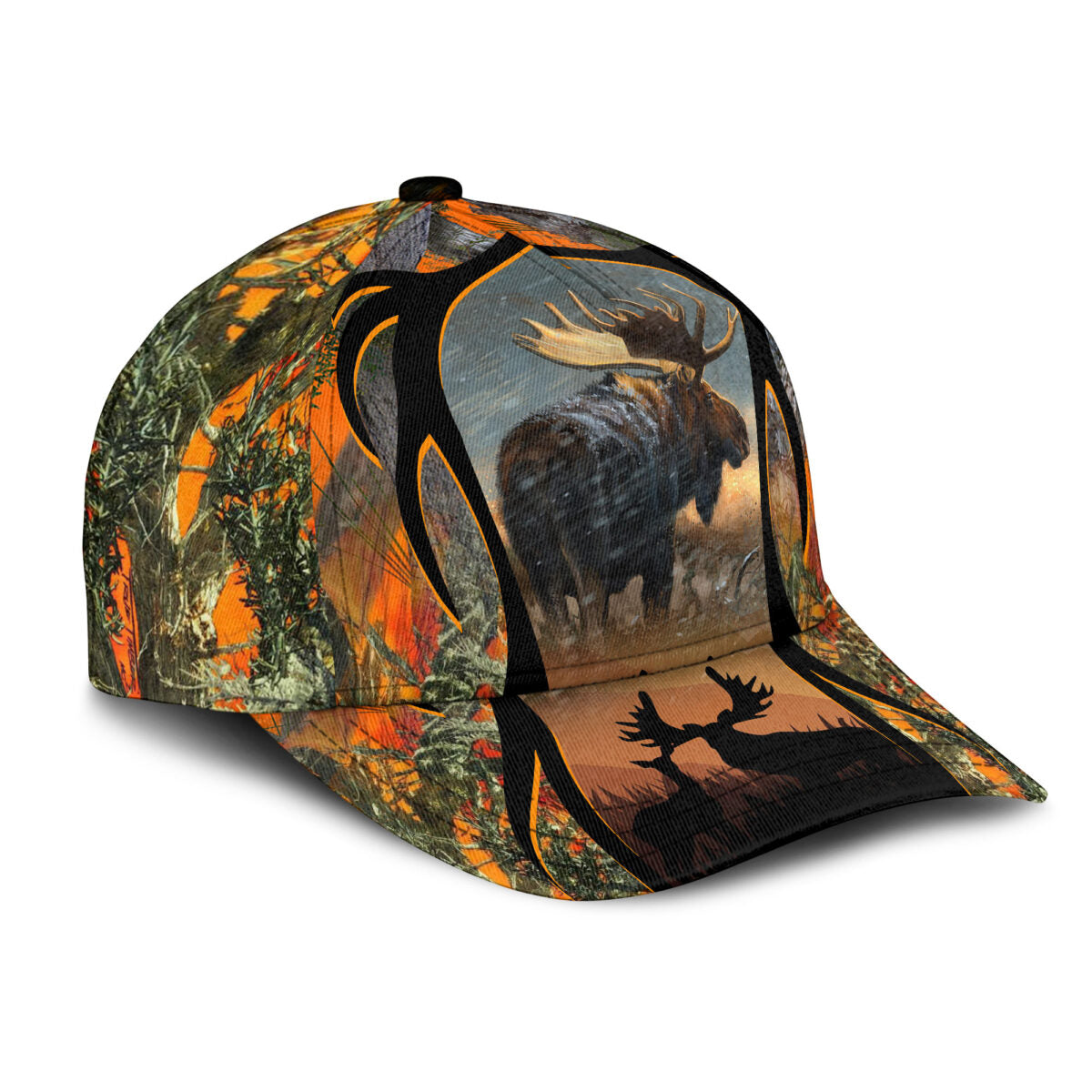 Love Moose Hunting Camo Classic Cap