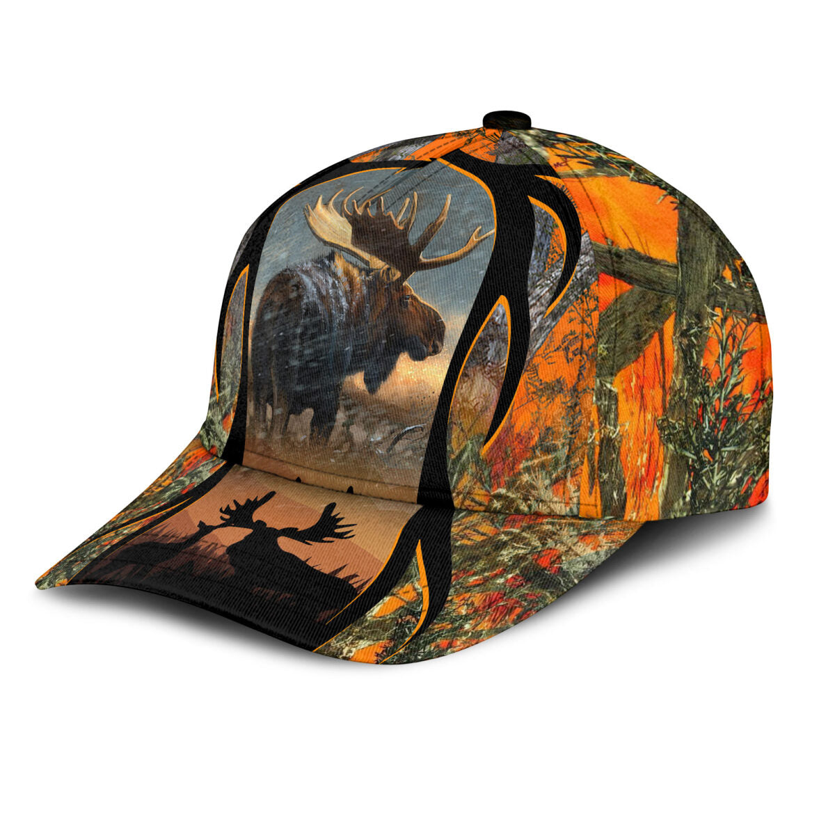 Love Moose Hunting Camo Classic Cap