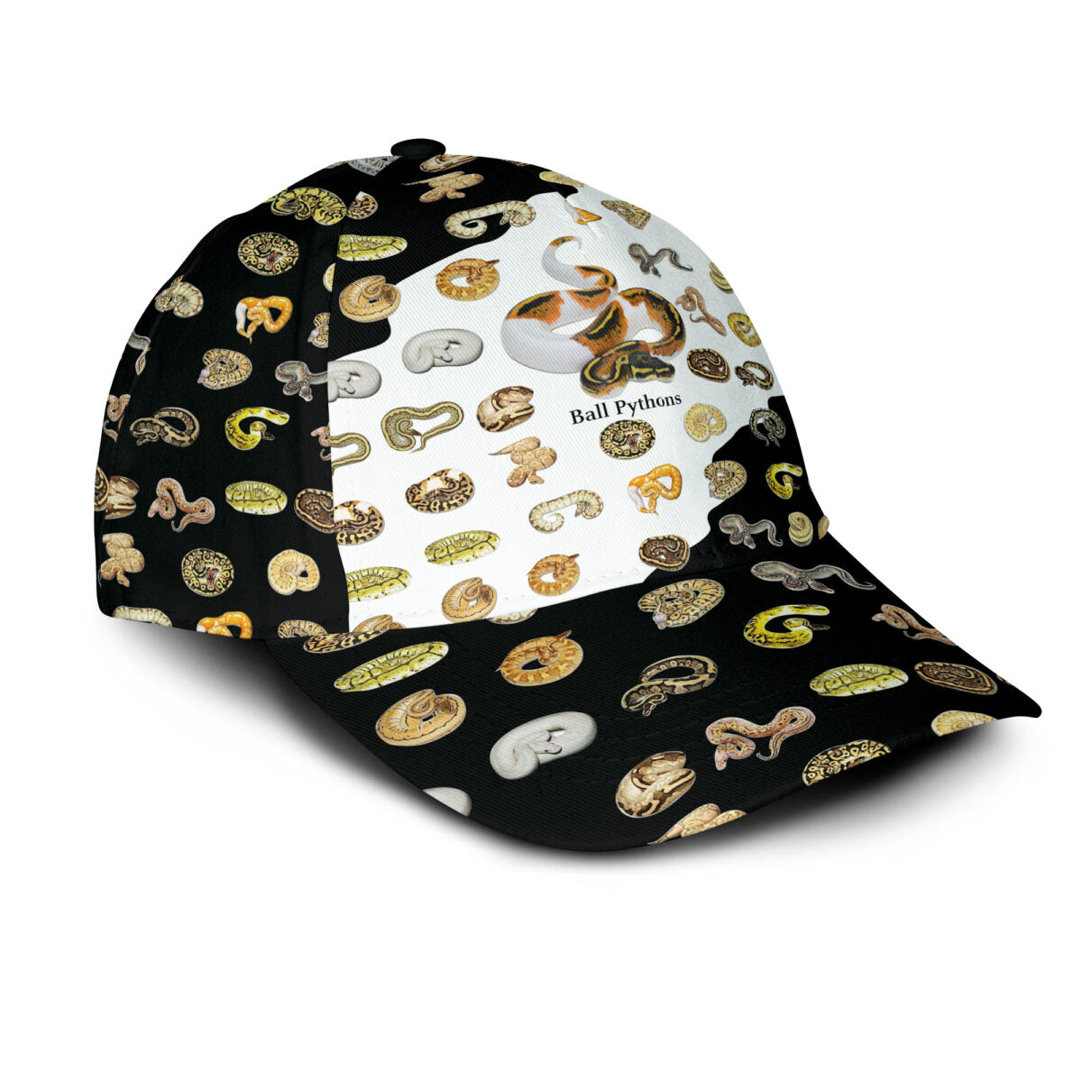 Love Python Snake Reptile Classic Cap