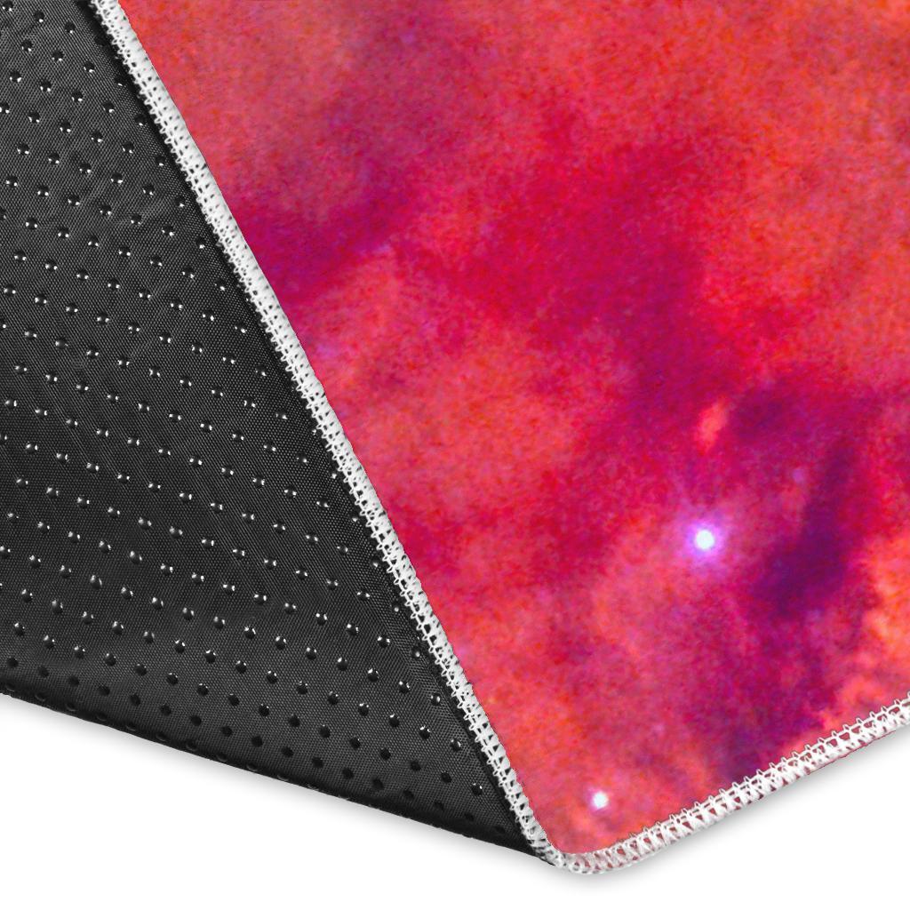 Abstract Nebula Cloud Galaxy Space Print Area Rug