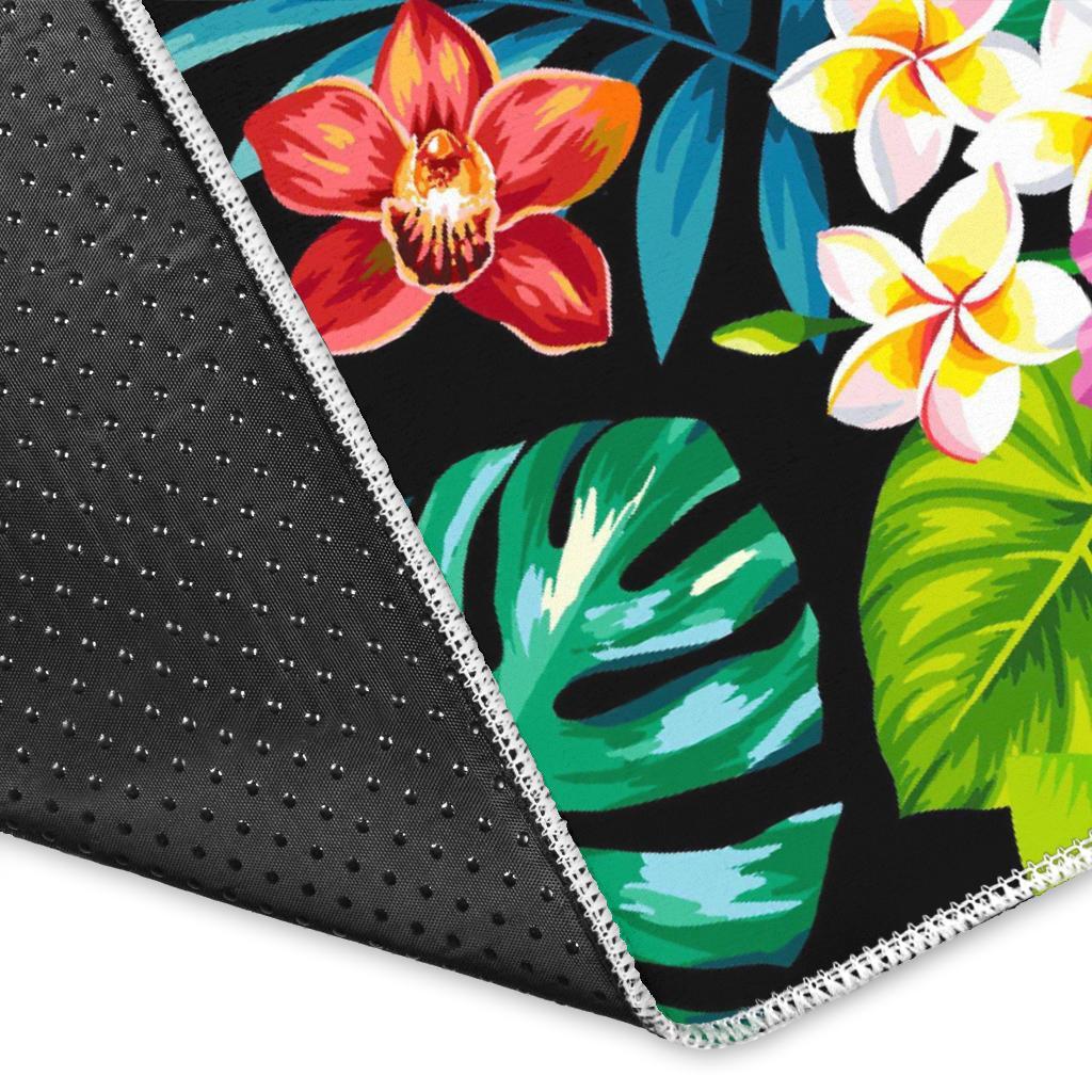 Aloha Hawaiian Tropical Pattern Print Area Rug