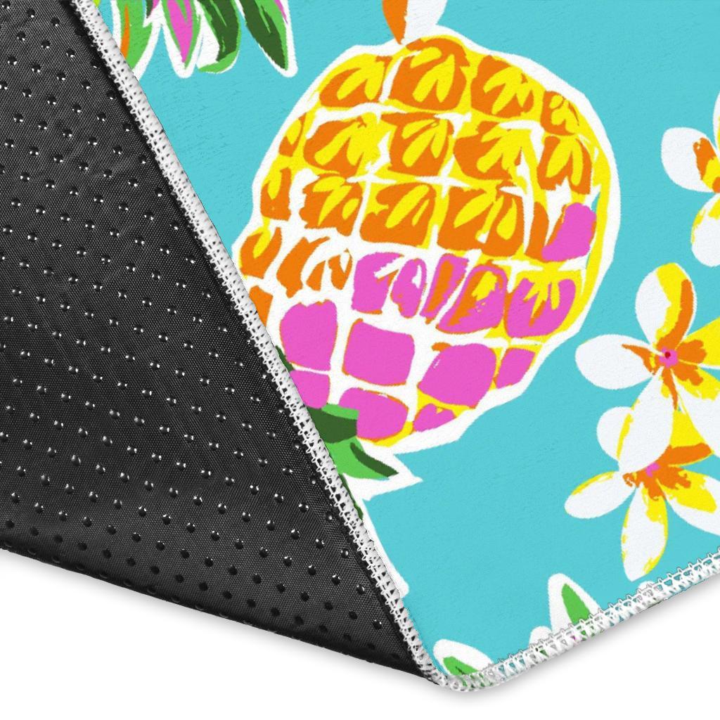 Aloha Summer Pineapple Pattern Print Area Rug