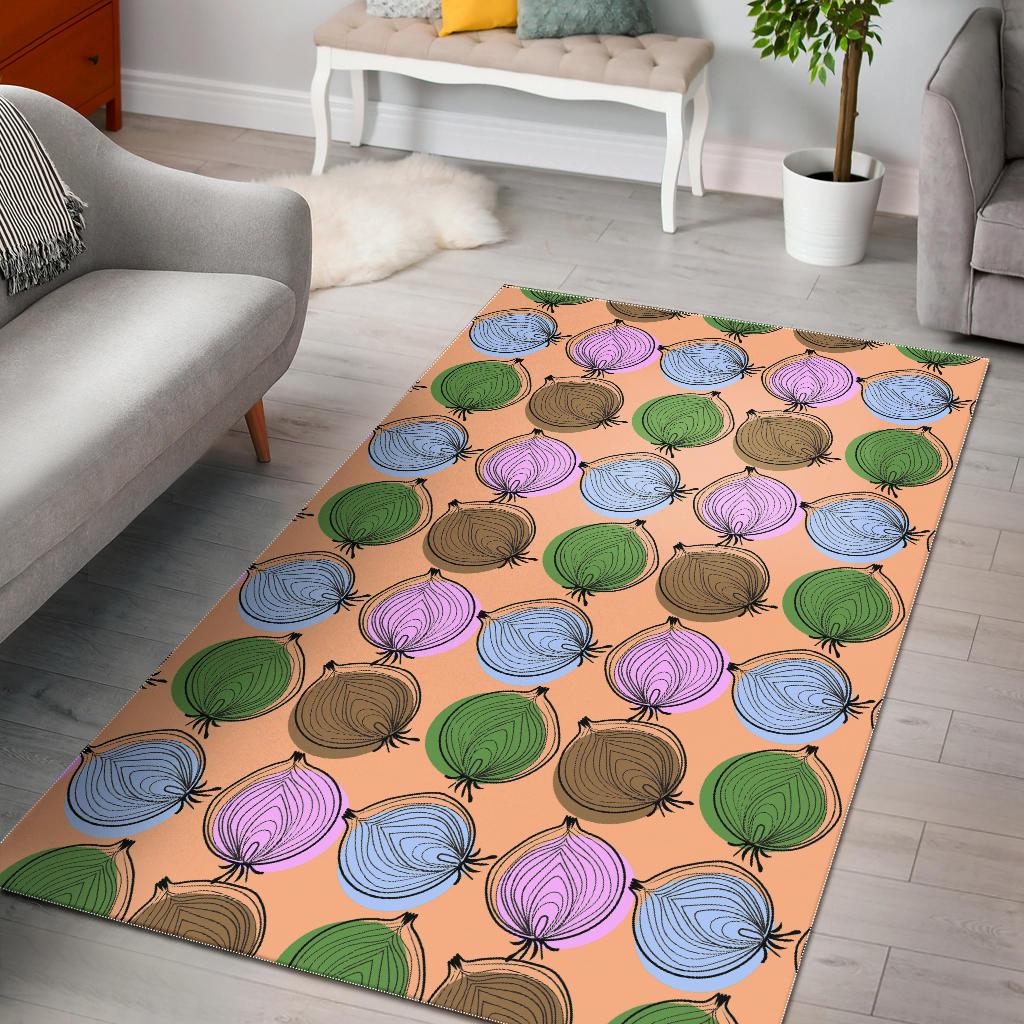 Onion Pattern Area Rug