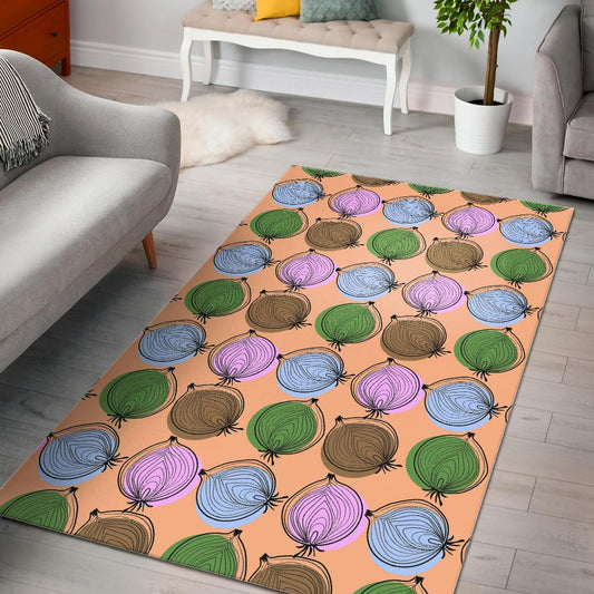 Onion Pattern Area Rug