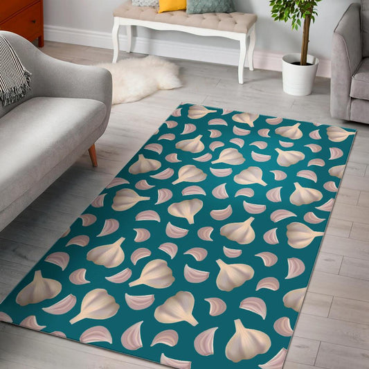 Garlic Pattern Background Area Rug