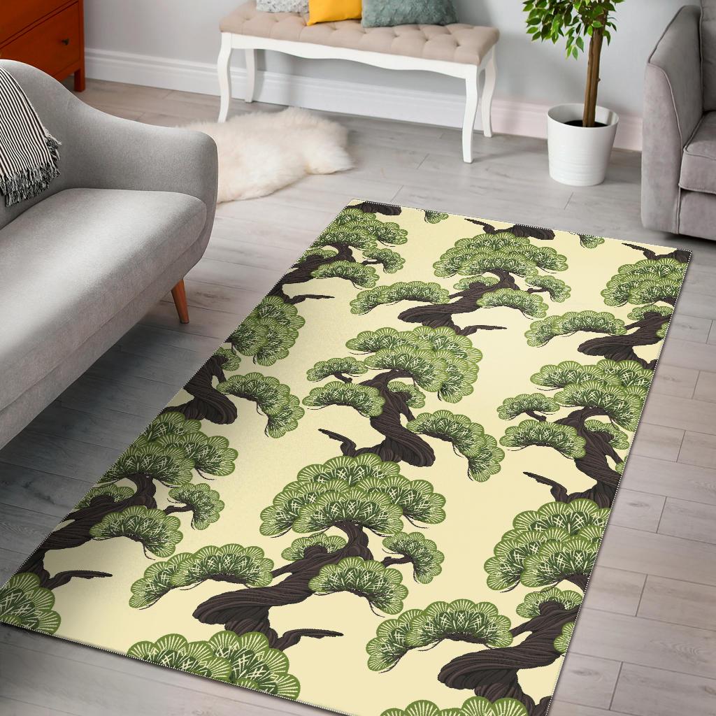 Bonsai pattern Area Rug