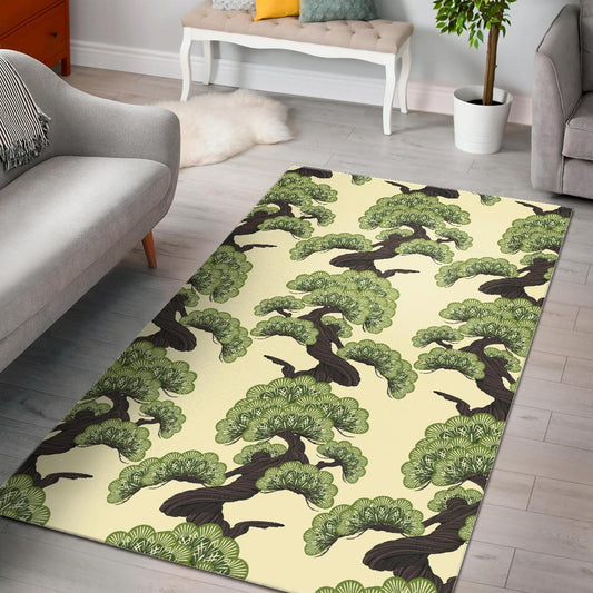 Bonsai pattern Area Rug