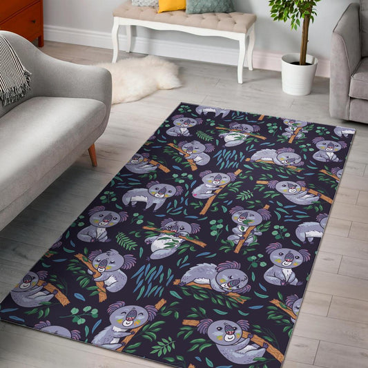 Koala Pattern Area Rug