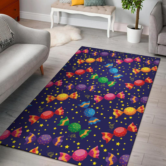 Candy Pattern Print Design CA06 Area Rugs