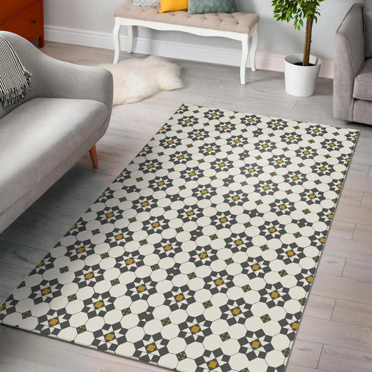 Arabic Morocco Pattern Background Area Rug