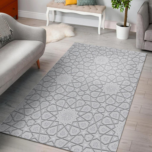 arabic star pattern Area Rug