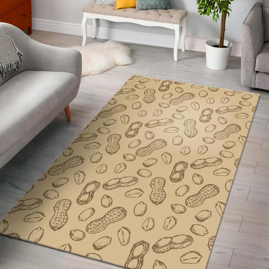 hand drawn peanuts pattern Area Rug