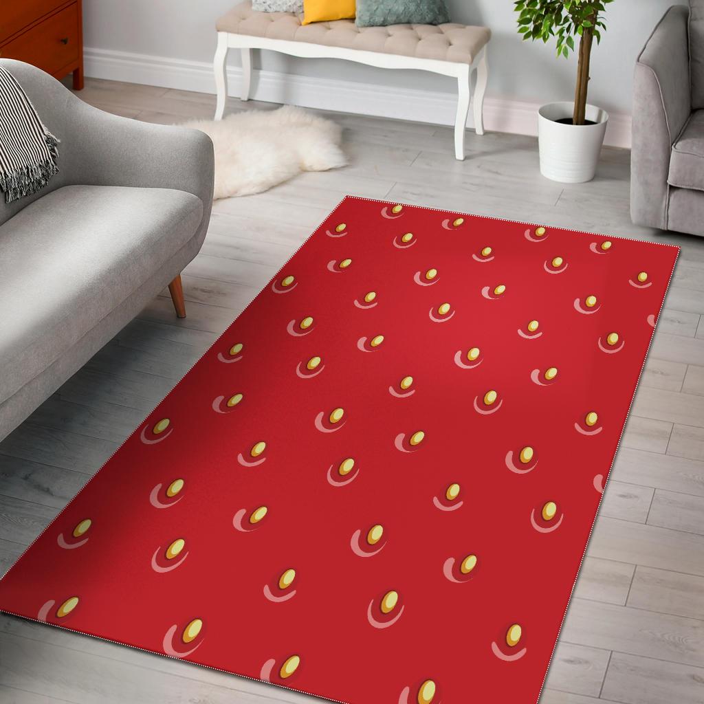 strawberry texture skin pattern Area Rug
