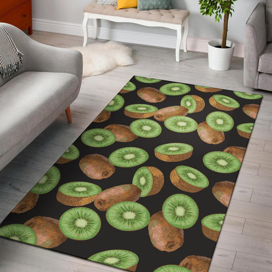 Kiwi Pattern Print Design KW03 Area Rugs