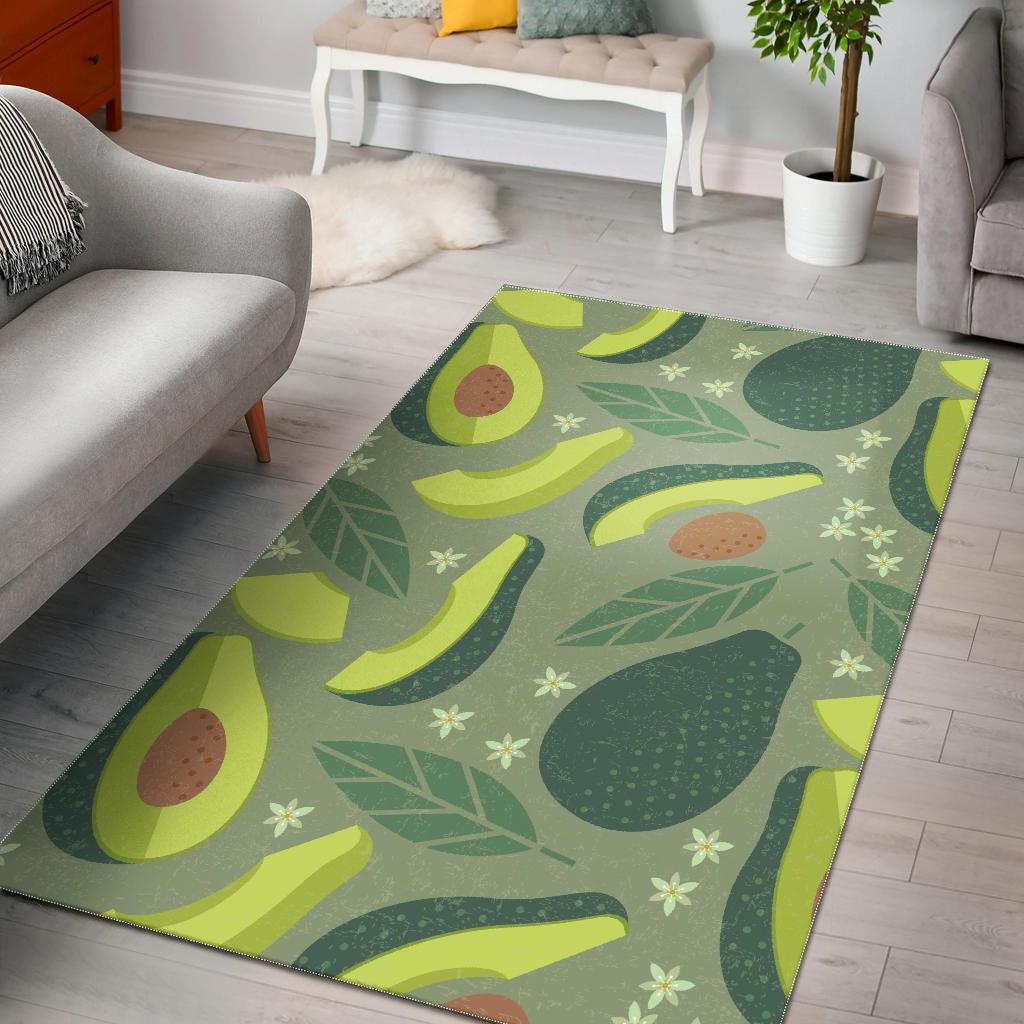 Avocado pattern Area Rug