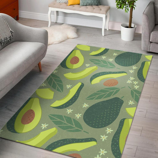 Avocado pattern Area Rug
