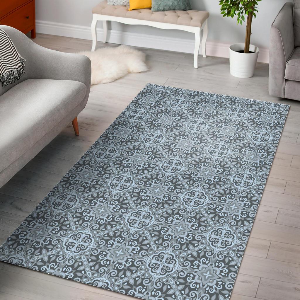Traditional indian element pattern Area Rug