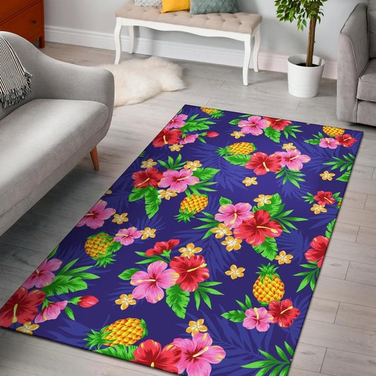 Hawaiian Themed Pattern Print Design H05 Area Rugs