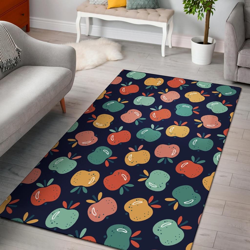 Apple Pattern Print Design AP09 Area Rugs
