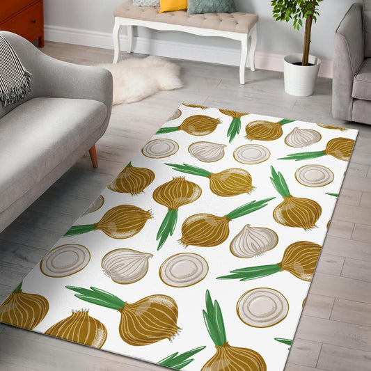 Onion Pattern Background Area Rug