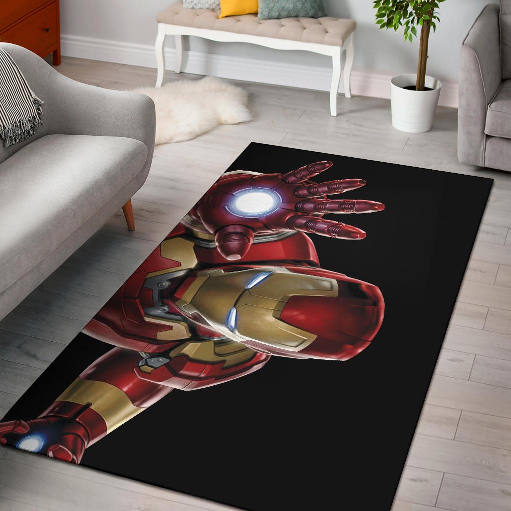Iron Man Area Rug