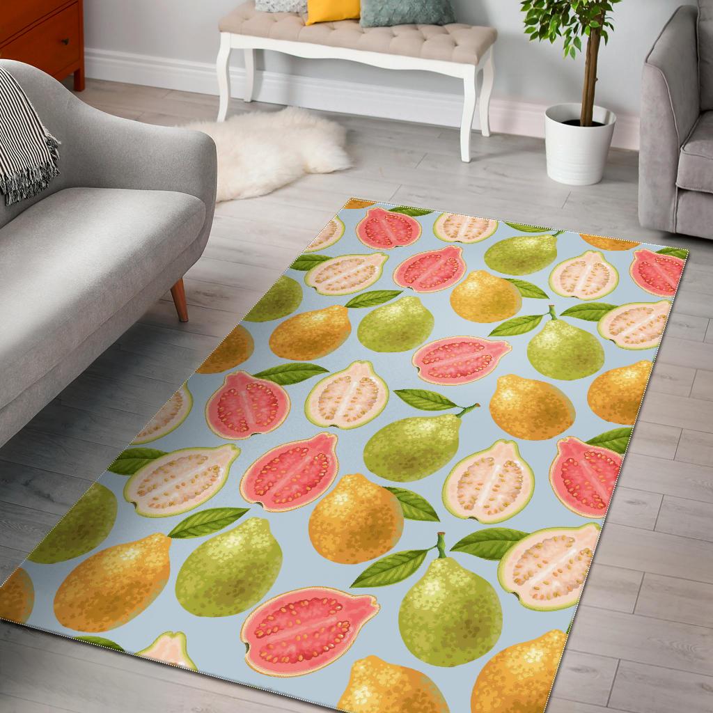Guava design pattern Area Rug
