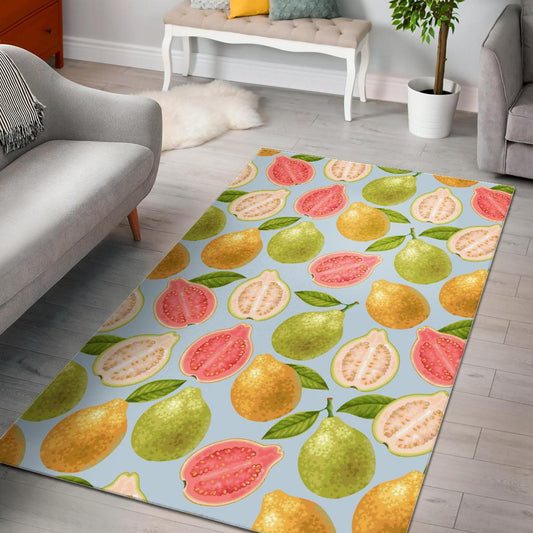 Guava design pattern Area Rug